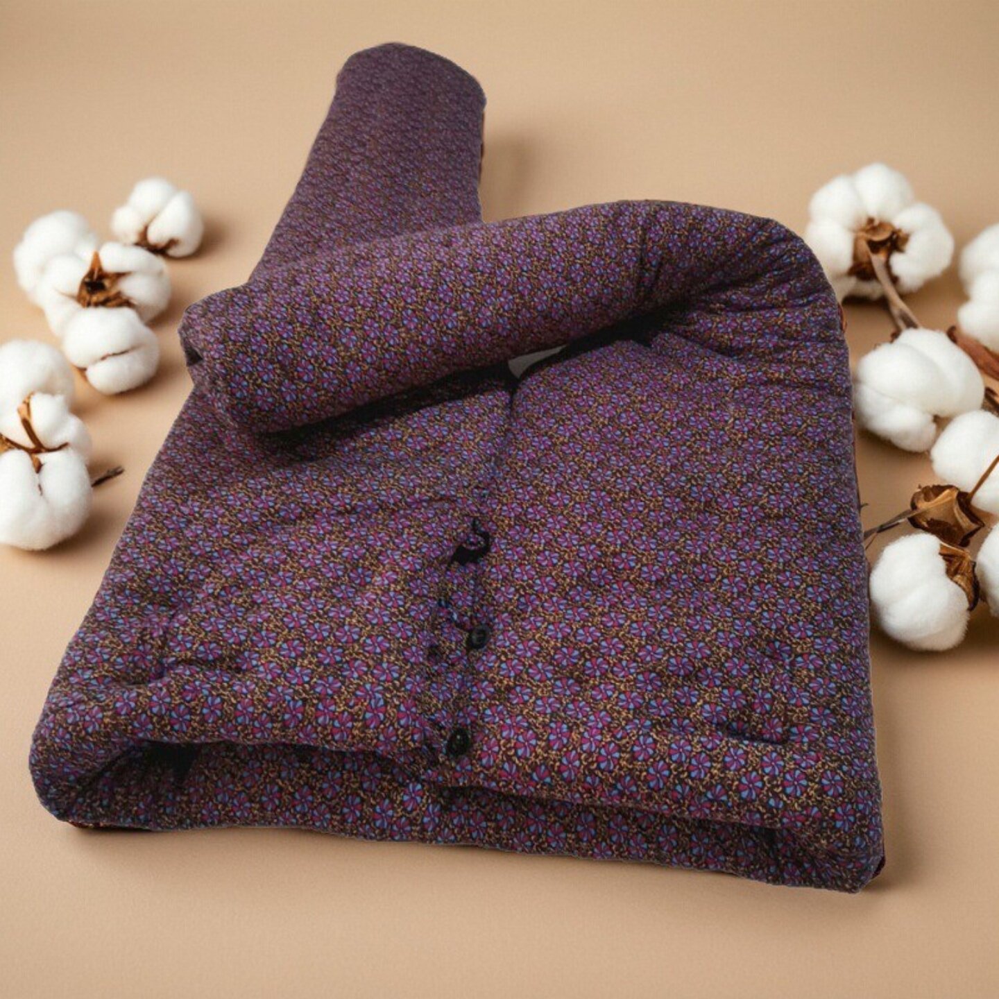 女中老年棉裤纯棉花手工棉花高腰深档系绳裤鼻腰带前开口加肥老款