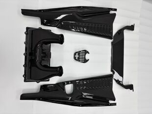 法拉利458升级碳纤维发动机罩加州发动机盖板发动机盖板发动机盖