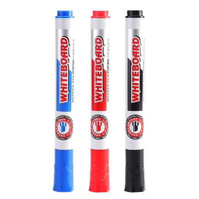 宝克白板笔可加墨水顺畅书写可擦