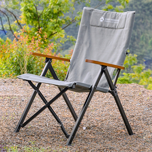 柯曼巨川椅户外棉布折叠加宽椅面克米特手扶胖人椅门卫座椅F 5001