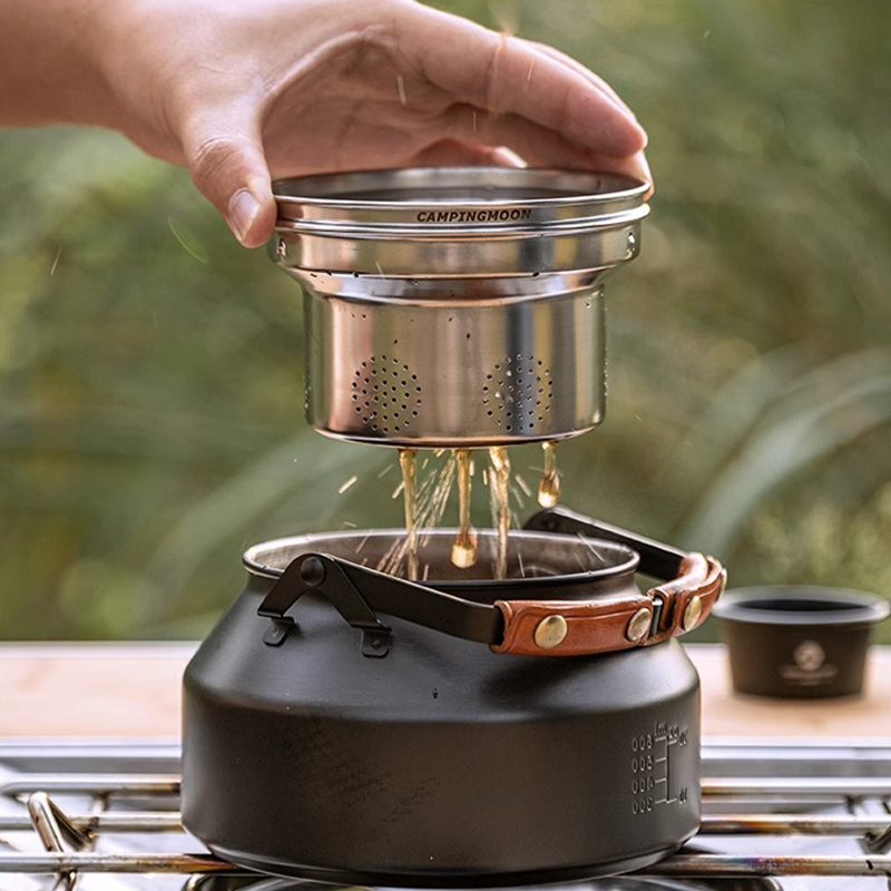 柯曼烧水壶茶漏304不锈钢多用