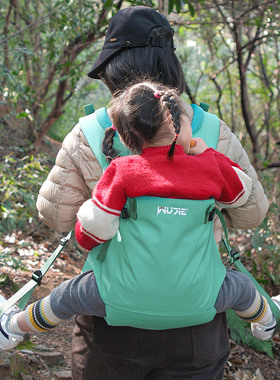 LTHW旅腾户外儿童背带架大龄童背娃外出登山爬山旅游骑行超轻透气