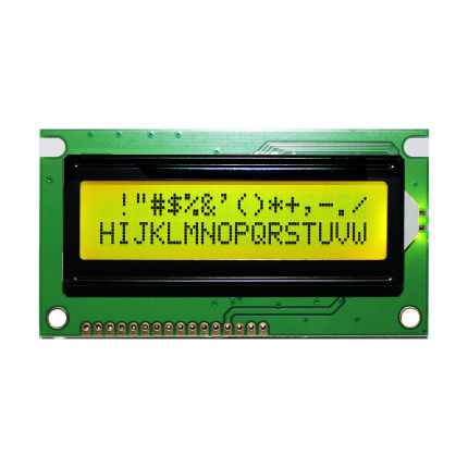 绘晶科技 HJ1602B1602lcd液晶屏字符显示模块 84*44*12 5v电压