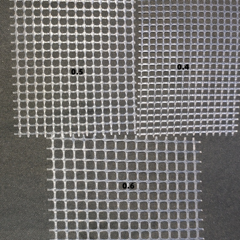 方格透明分隔片一体网塑料网格片网格滤网片PP网装饰管口PP平面网