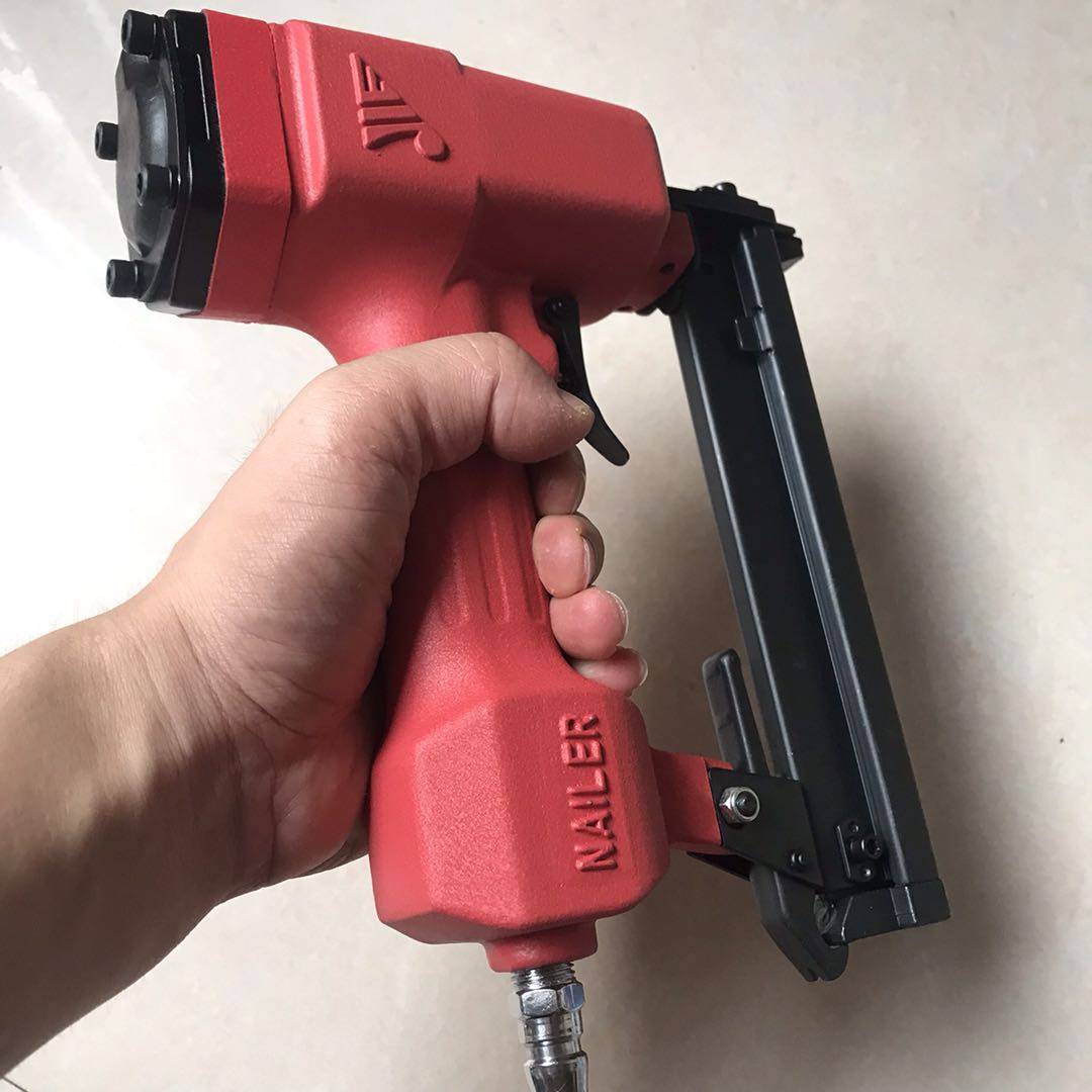 原装正品杰牌425k码钉枪气动钉枪编藤枪钢丝网窗钉枪铁管专用枪