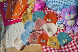 【MELODY.C】 现货 小布 棉花 三四分男女 DD MDD BJD 针织毛线帽