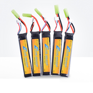 充电器 452096锂电池电动软弹枪长条托芯精英战士版 11.1v 2000mAh