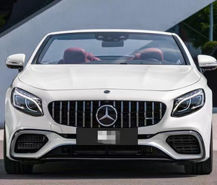S63 21款 S级coupe升级AMG C217 S65前后包围碳纤前铲尾翼改装