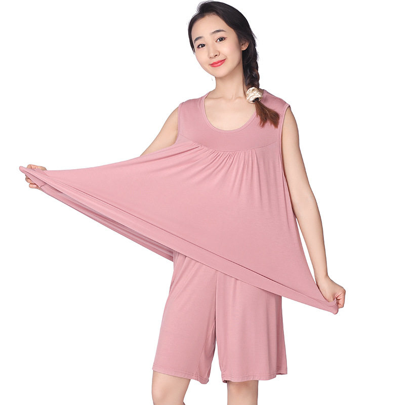 女夏新吸汗加肥加大码休闲宽松弹力棉背心短裤家居裤两件套家居服,女装/女士精品,大码套装,淘宝优惠券,粉丝福利购,淘宝优惠卷