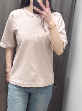 男装女装2026春夏新款快干华夫格纯色圆领T恤短袖宽松上衣L484803