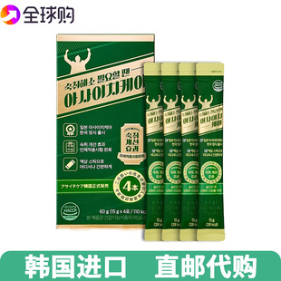 韩国ASAICHI-CARE解酒饮料解酒药醒酒神器提高酒量缓解宿醉15g*4