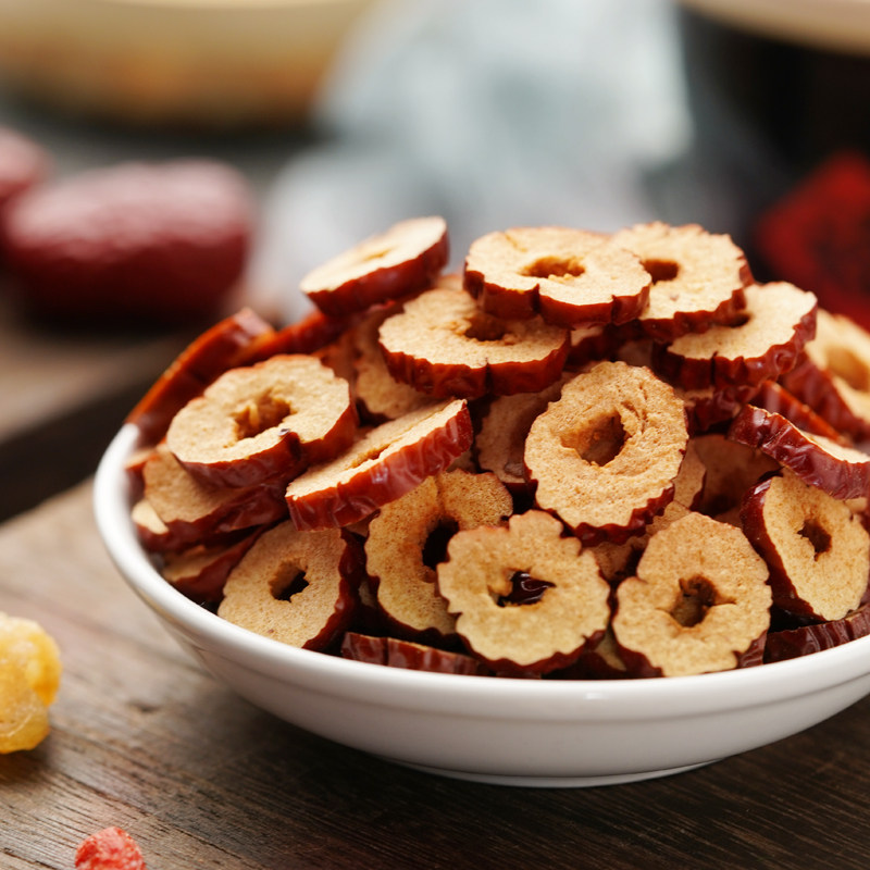 沂蒙公社红枣干片泡水专用145gx2袋装无核优选枣圈甜蜜女士不添加