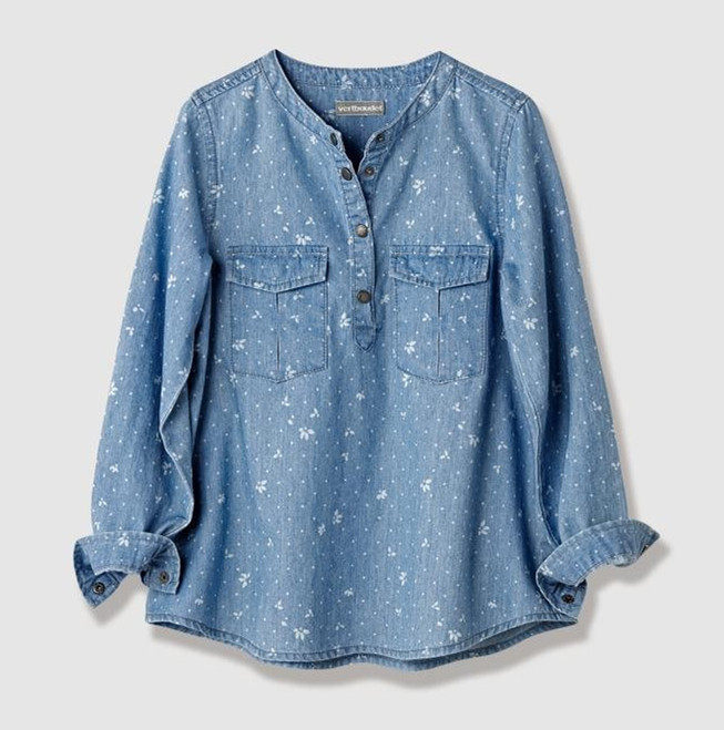 Chemise fille à manche longue - Ref 2085648 Image 1