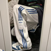 280G裤 长裤 子ins慵懒风流行文艺气质美式 炸街男潮牌高街条纹薄款