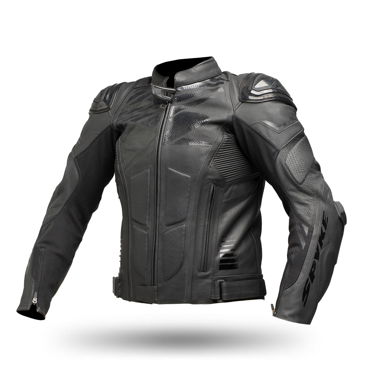 SPYKE进口摩托车骑行服 摩托车皮衣 男款春夏季皮衣网衣