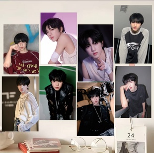 张桂源海报墙贴壁纸精美写真照周边宿舍房间卧室墙纸贴墙装 饰礼物