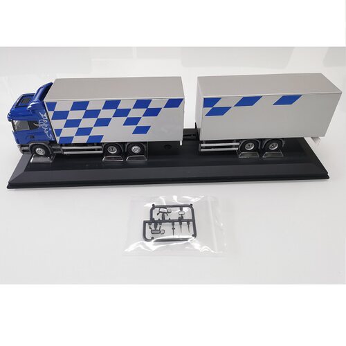 斯堪尼亚原厂1/50x2货柜卡车