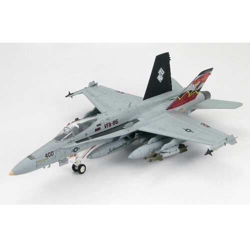 收藏家 HM HA3506 1/72 F/A-18C VFA-86 响尾蛇中队 博福特航展