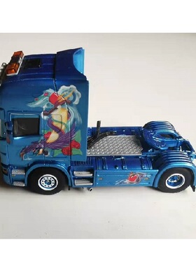 WSI 1/50 斯堪尼亚 Scania R 英雄 运输 Noordwijk 彩绘车头 卡车