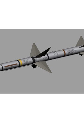 Gulliver 1/200 美军 AIM-7 麻雀 中程 雷达半主动 空对空 导弹