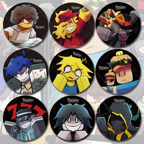 forsakenchanceplush胸章