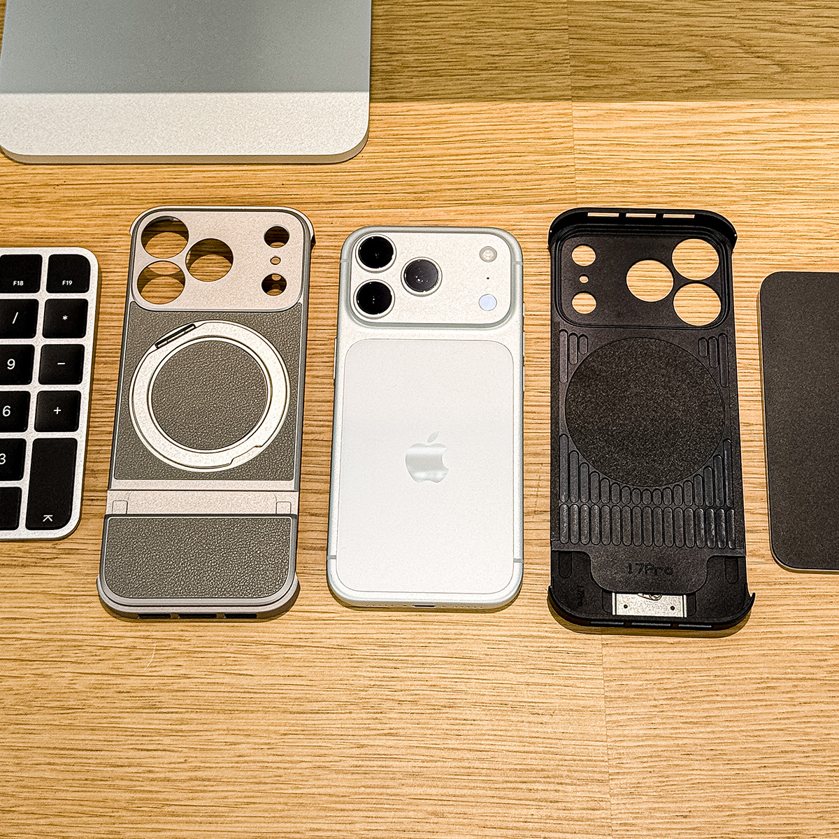 适用苹果17ProMax抽拉伸缩磁吸旋转支架金属皮革保护壳,3C数码配件,手机保护套/壳,淘宝优惠券,粉丝福利购,淘宝优惠卷