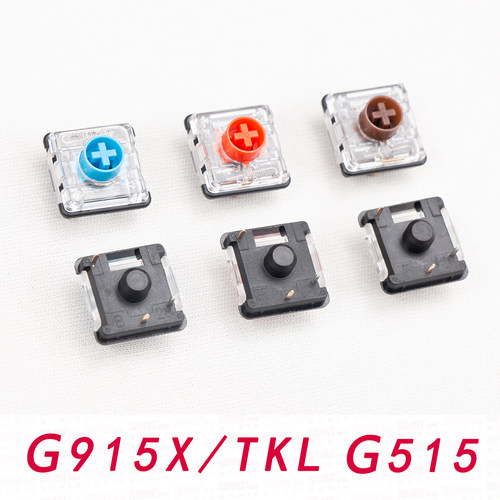 全新罗技G915X/TKLG515轴体矮轴