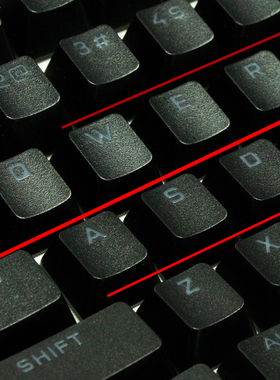 美商海盗船PBT键帽黑/白透光单个颗机械键盘K100K70TKLK70PRO原装