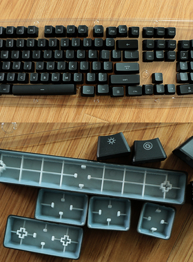罗技G413键帽机械键盘键帽Logitech原装黑色透光单个颗空格CTRL