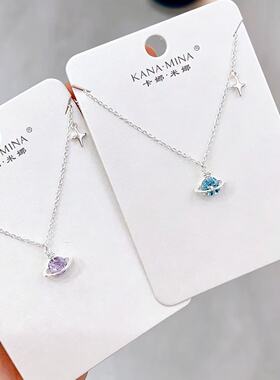 卡娜米娜项链个性星球项链女时尚轻奢锁骨链链ins风精致高级项链