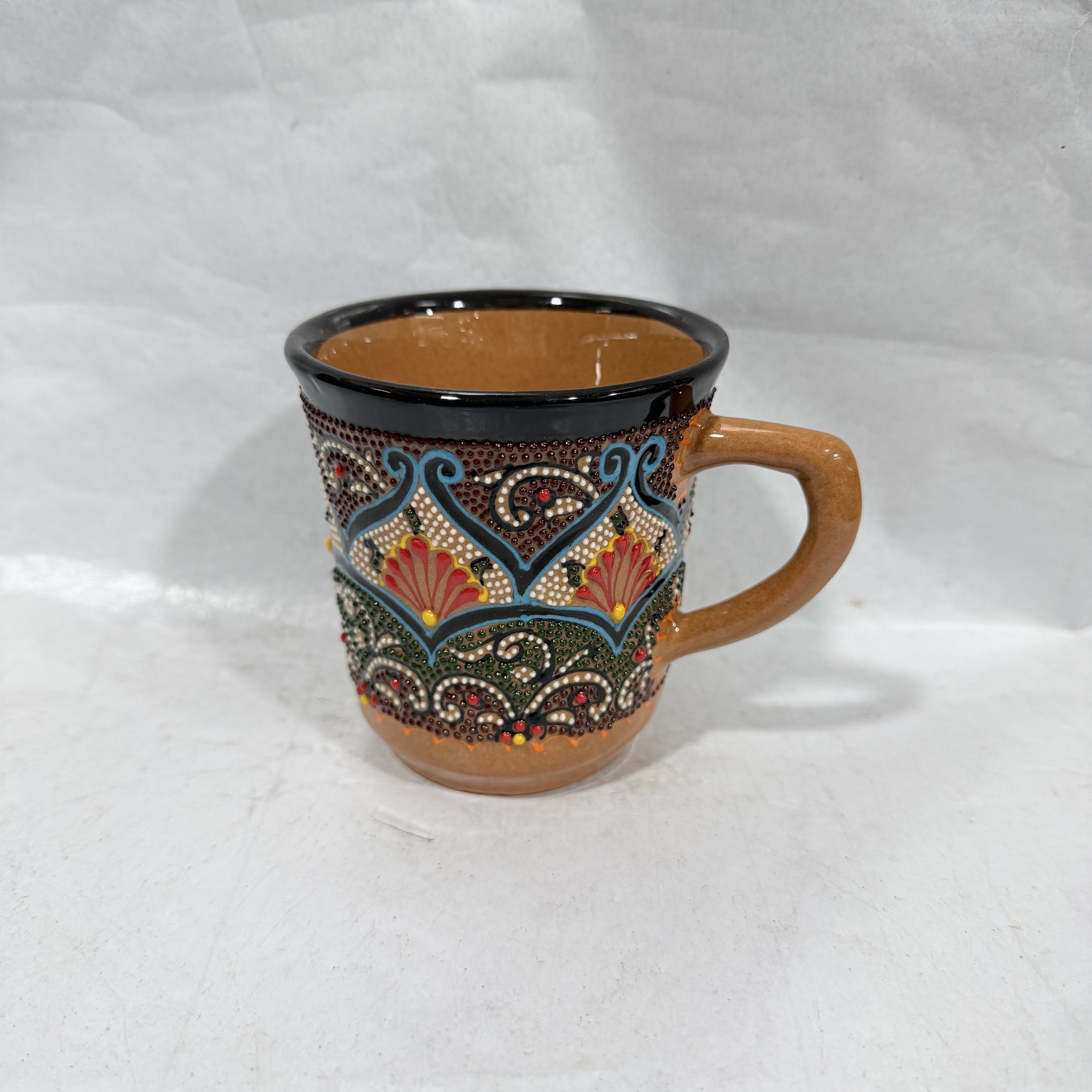马克杯水杯茶杯奶茶杯进口手绘陶瓷欧式