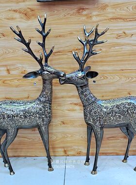 大角鹿巴基斯坦欧式风摆件