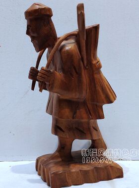 木雕巴基斯坦摆件工艺品