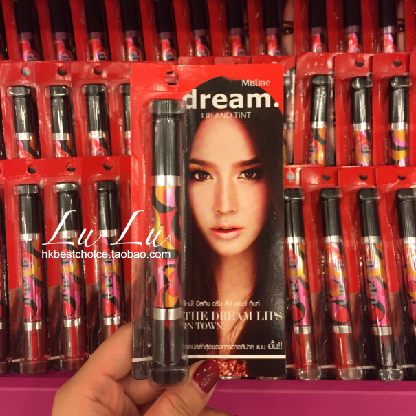 Ò§´½×±³Ö¾Ã£¡Ì©¹úMistine dream˫ͷҧ´½×±´½²Ê¿ÚºìÒº ²»Ò×µôÉ«
