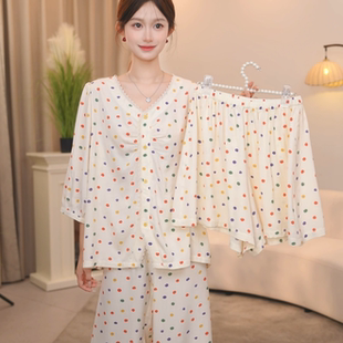 甜美风高级家居服可外穿爆款 板栗小姐 女夏季 景宁 2025年新款