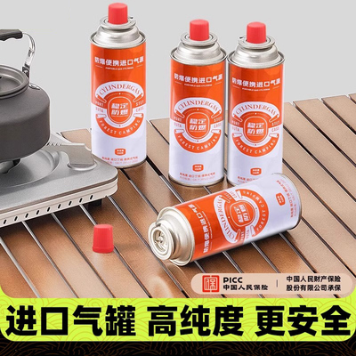 探险者卡式炉气罐户外液化瓦斯罐