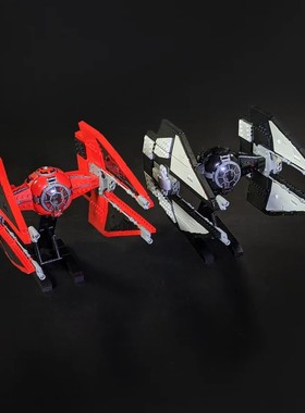 1178pcs国产积木男爵TIE Baron Interceptor(不含顶盖印刷件)