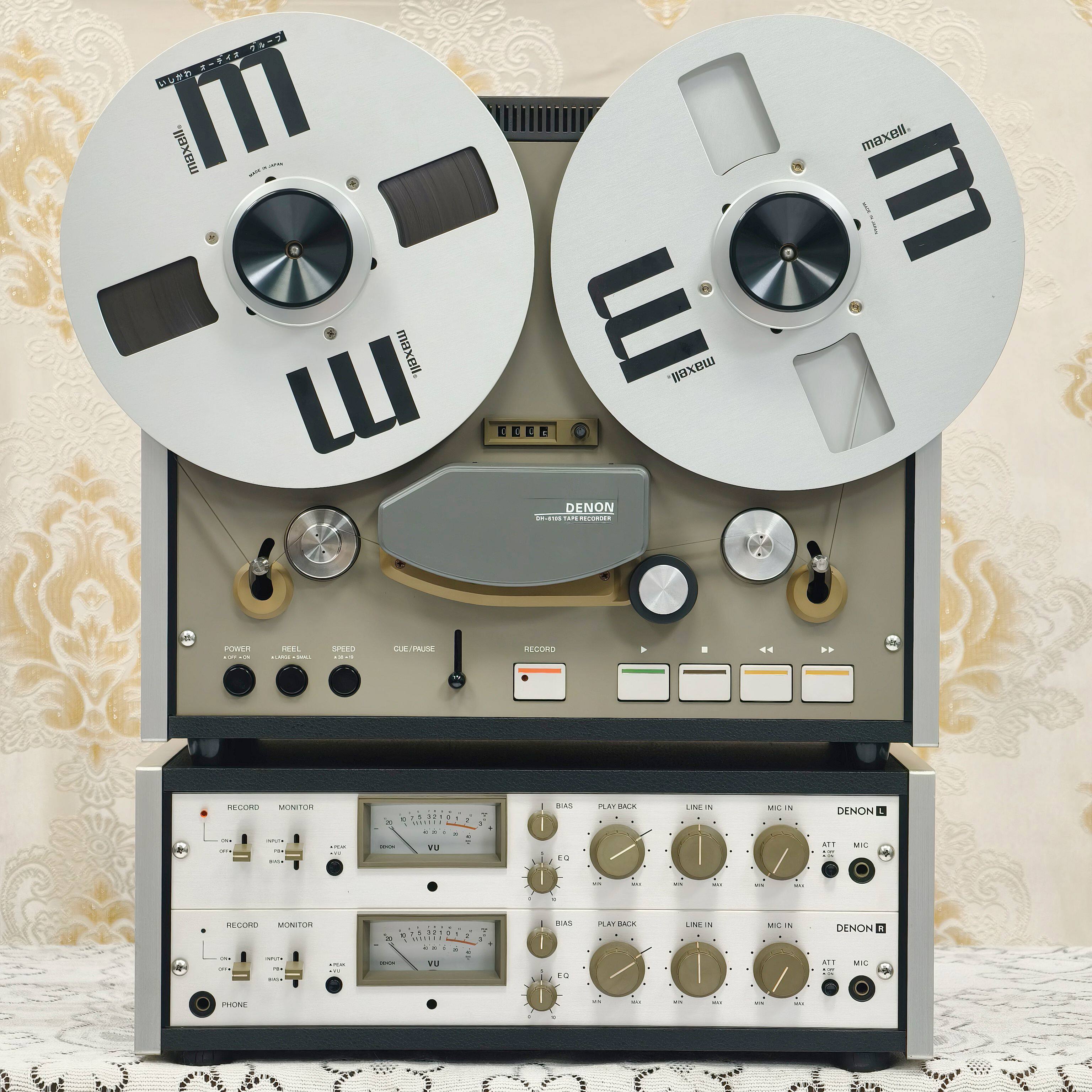 DENON 天龙DH-610S 次旗舰10寸开盘机两轨专业录放(专业电台版本)