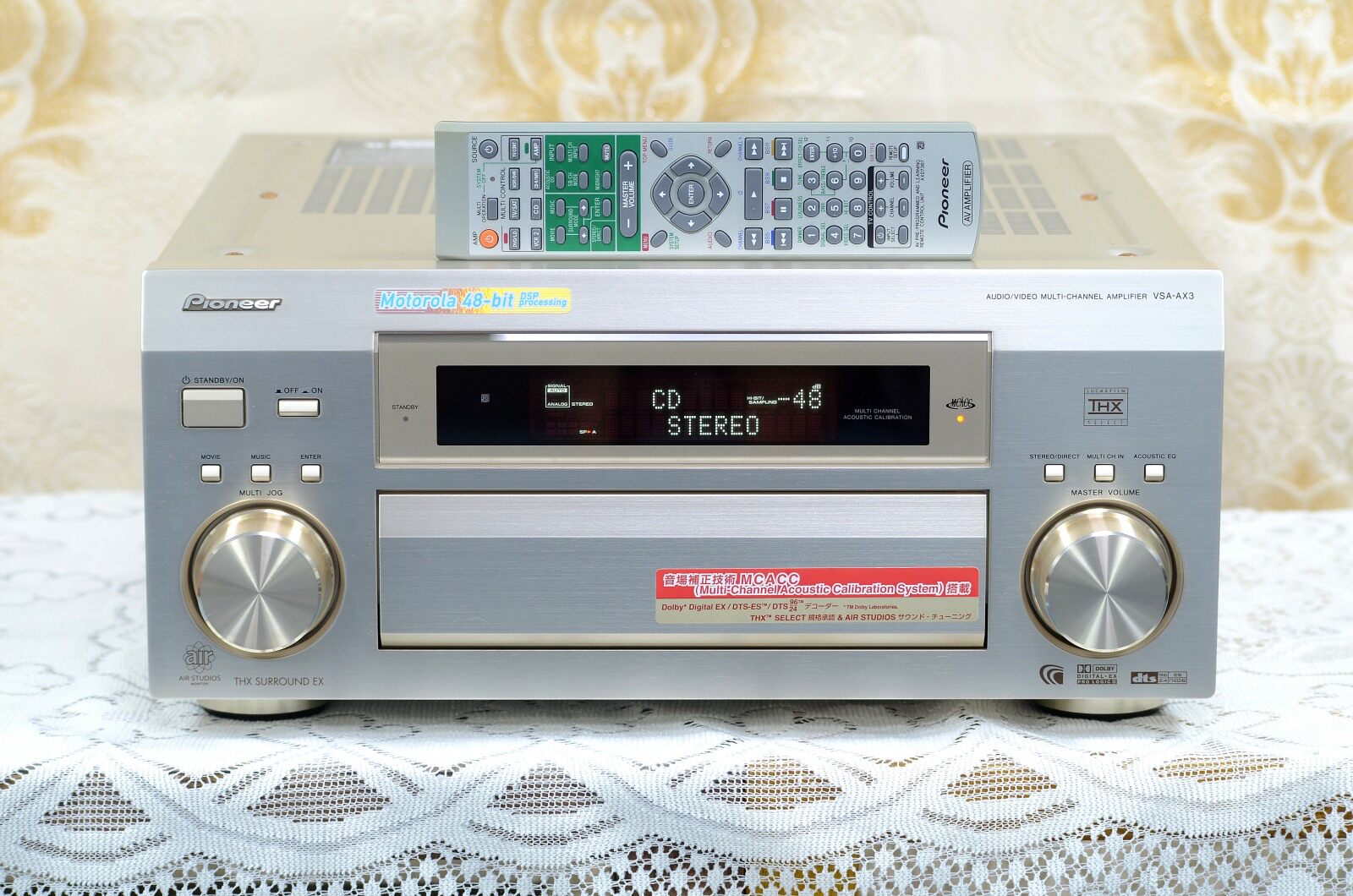 原装进口HIFI音响 pioneer/  先锋  VSA-AX3 AV功放机家庭影院