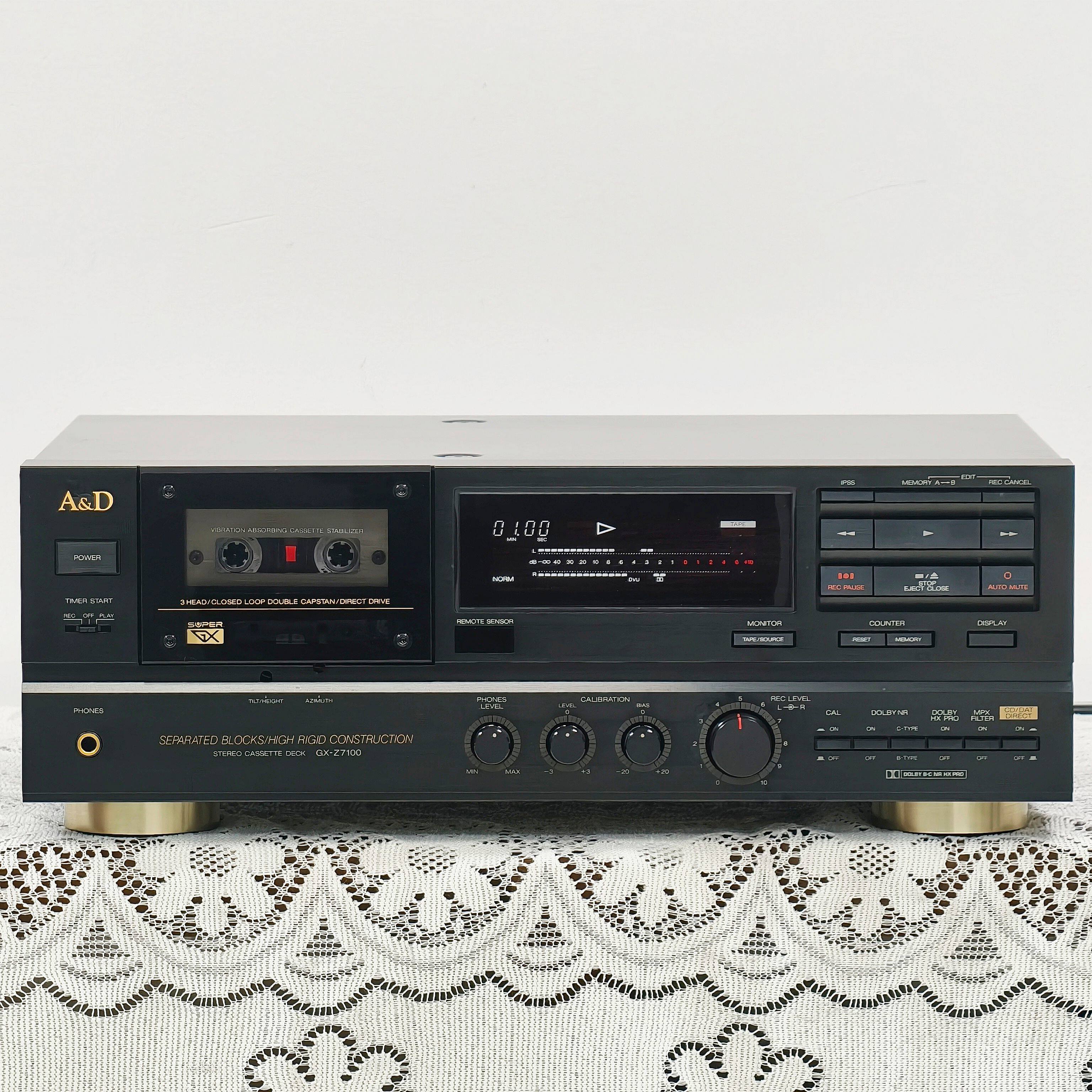原装进口二手音响 雅佳/ AKAI  GX-7100 三磁头录放卡座磁带机