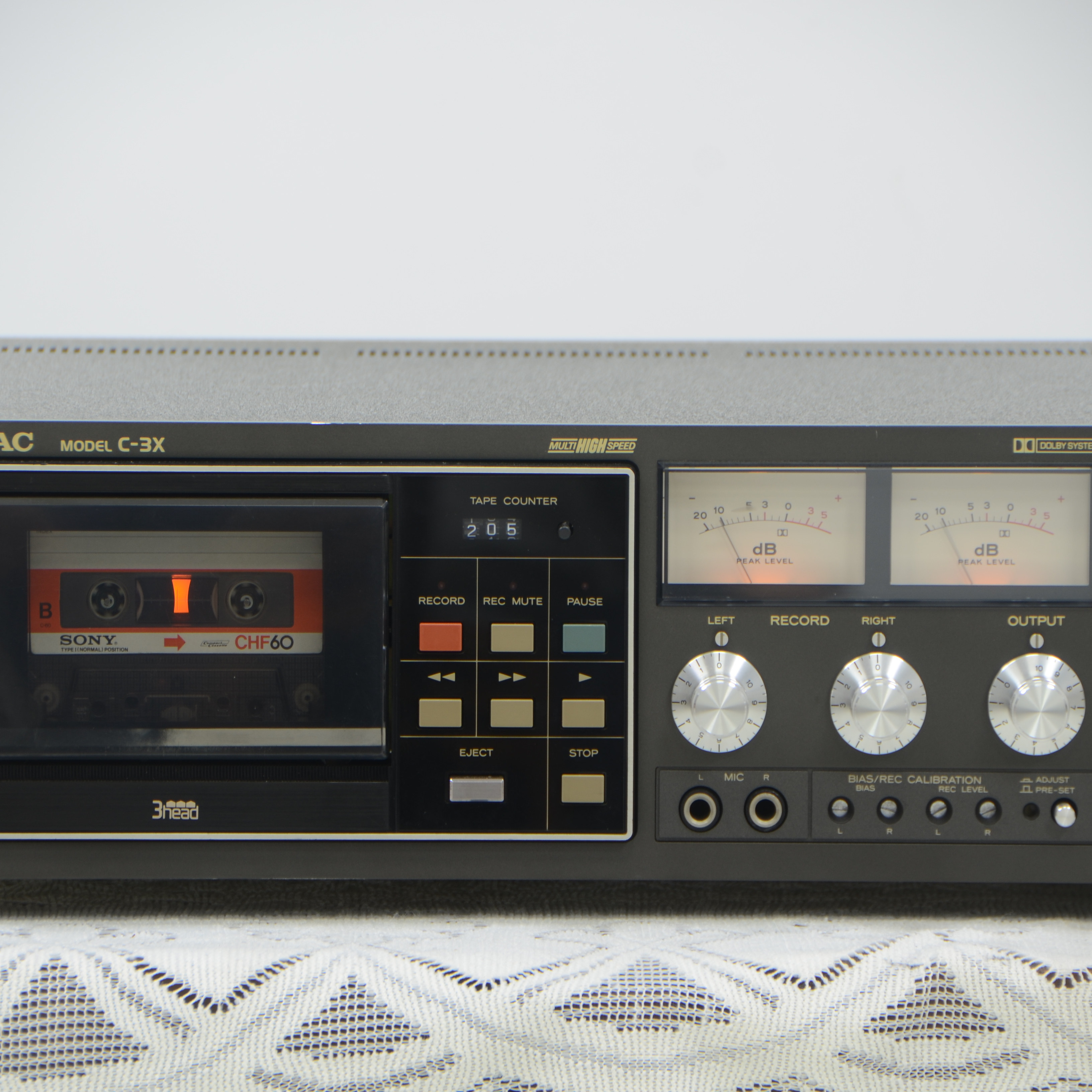 进口二手第一音响/TEACC-3X卡座