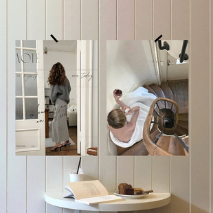 饰画海报纸 ins风家居氛围生活感文艺感卧室书房布置背景墙拍照装