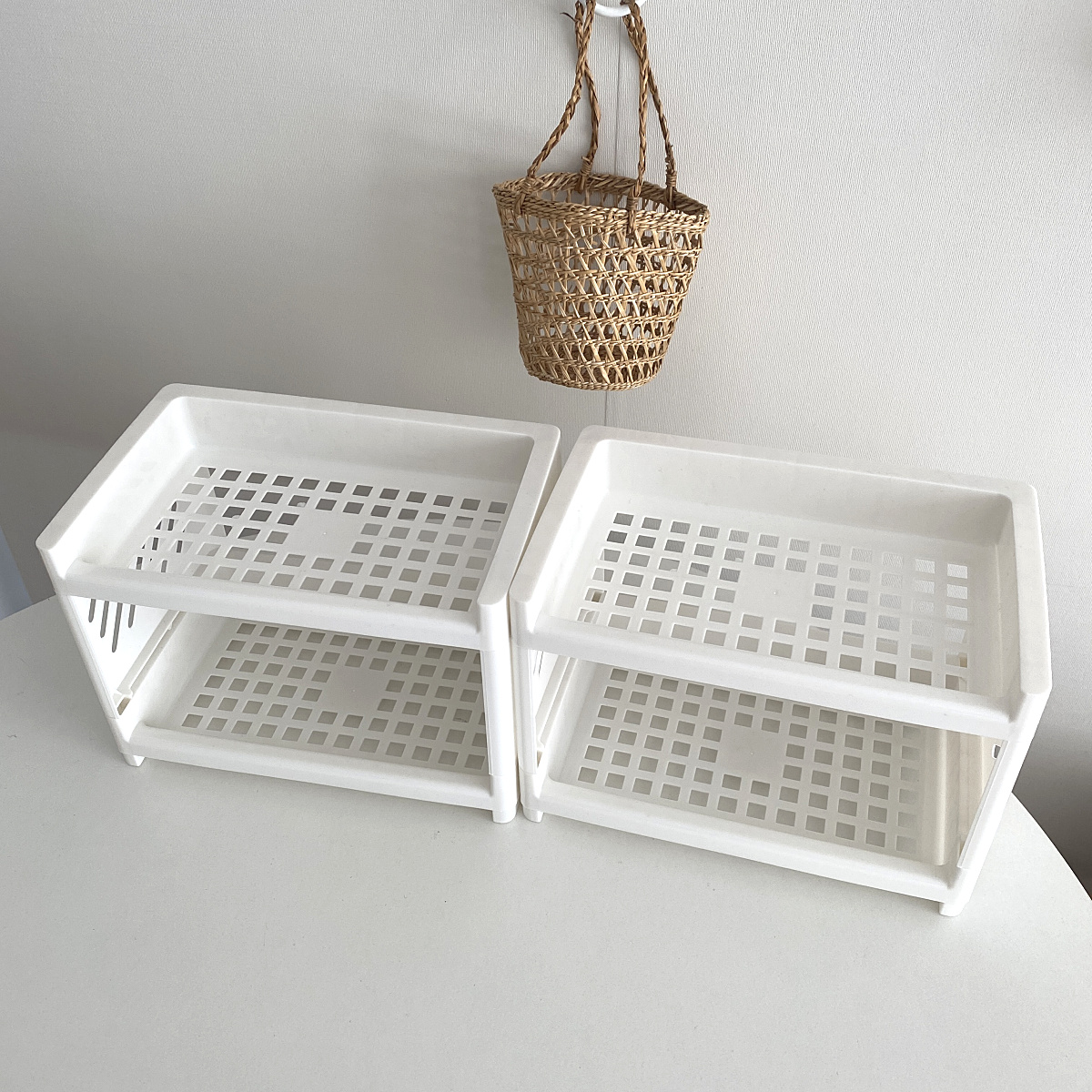 ins风桌面整理杯子卧室收纳架