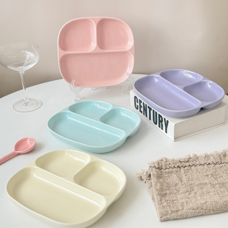 一人食211减脂定量盘陶瓷家用