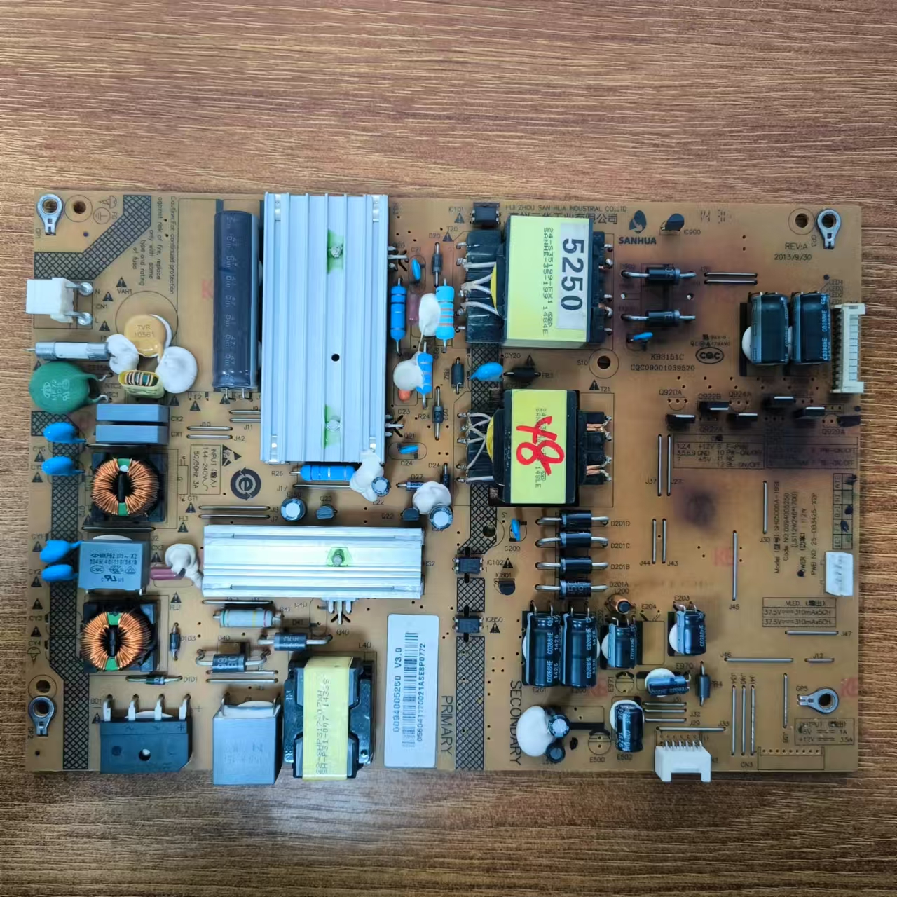 海尔LE48A5000LE48G3000电源板