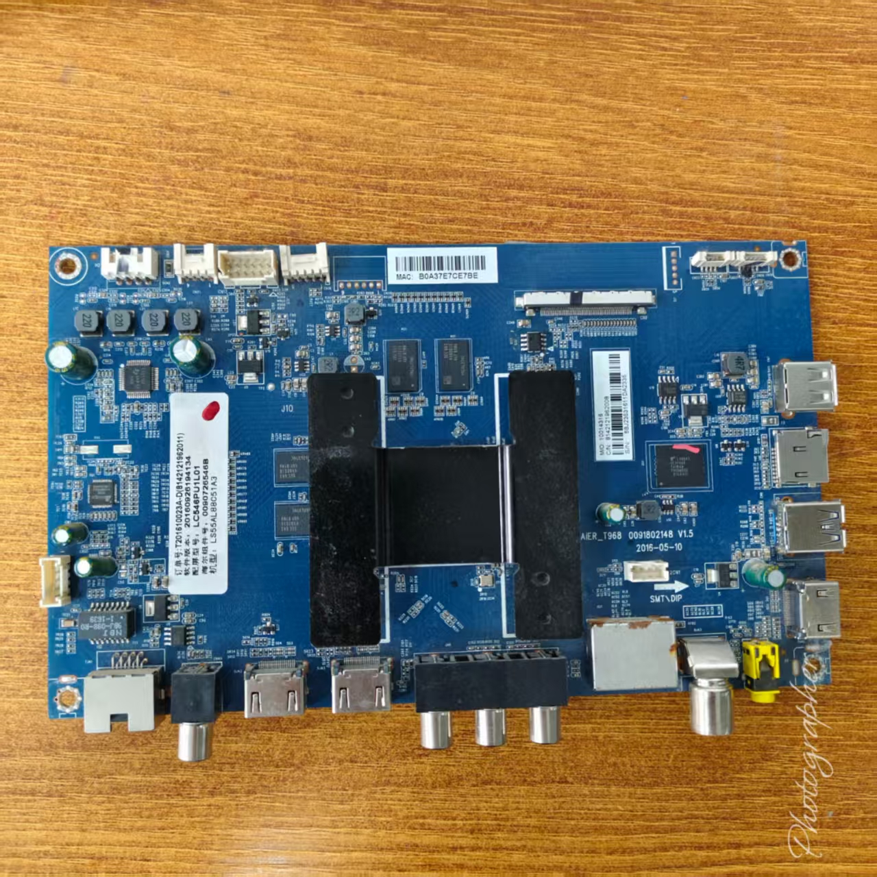 海尔LS55AL88C51A3主板0091802148屏LC546PU1L01 CN550LT7510试好