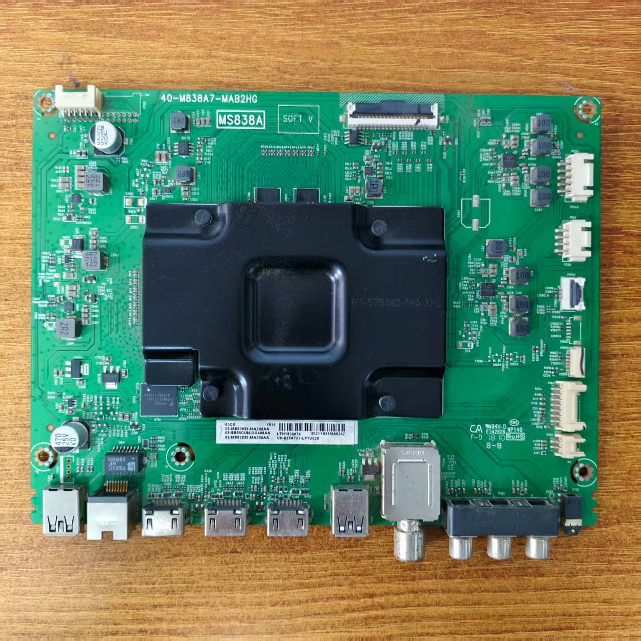 原装TCL65C6电视主板