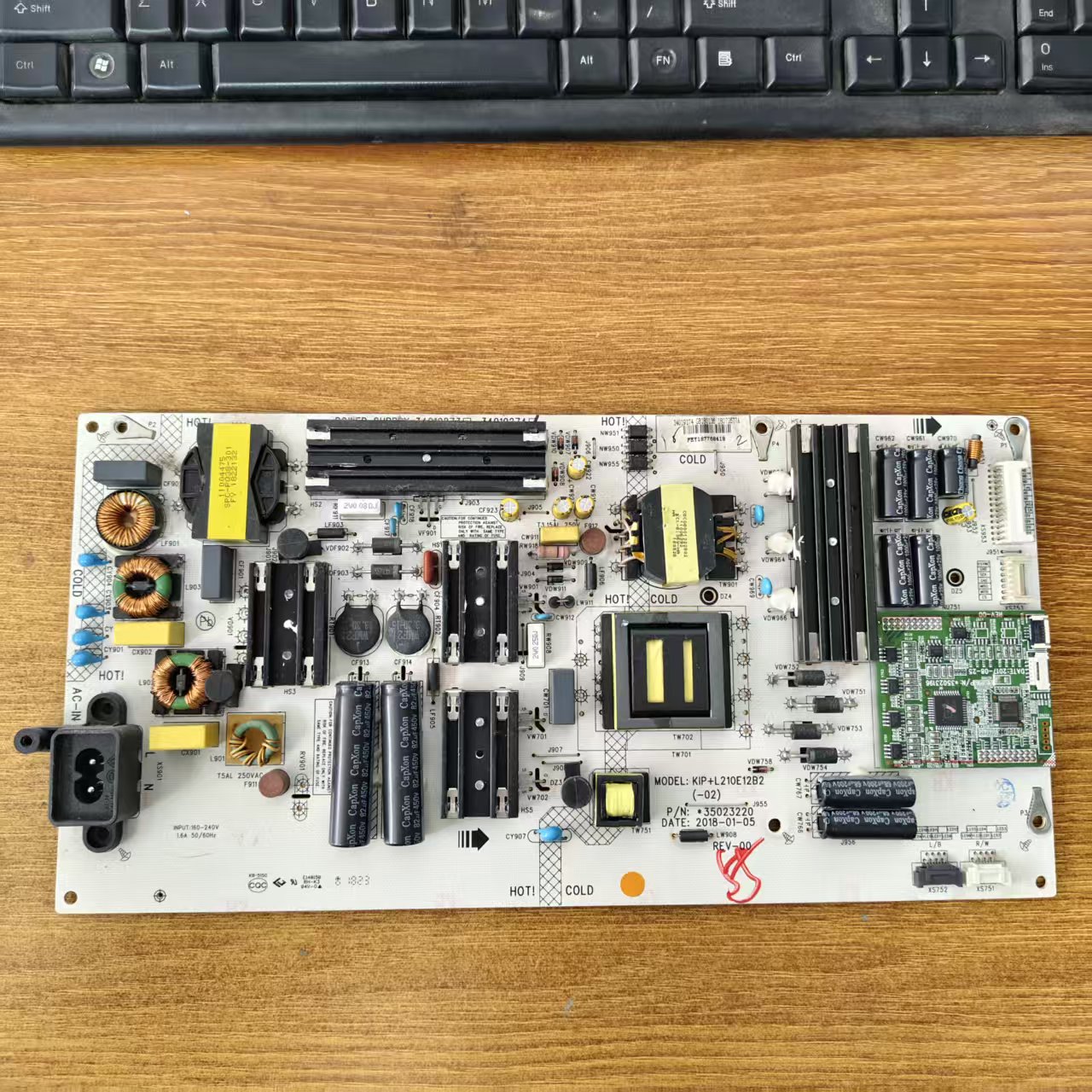 康佳LED55A2电视电源板