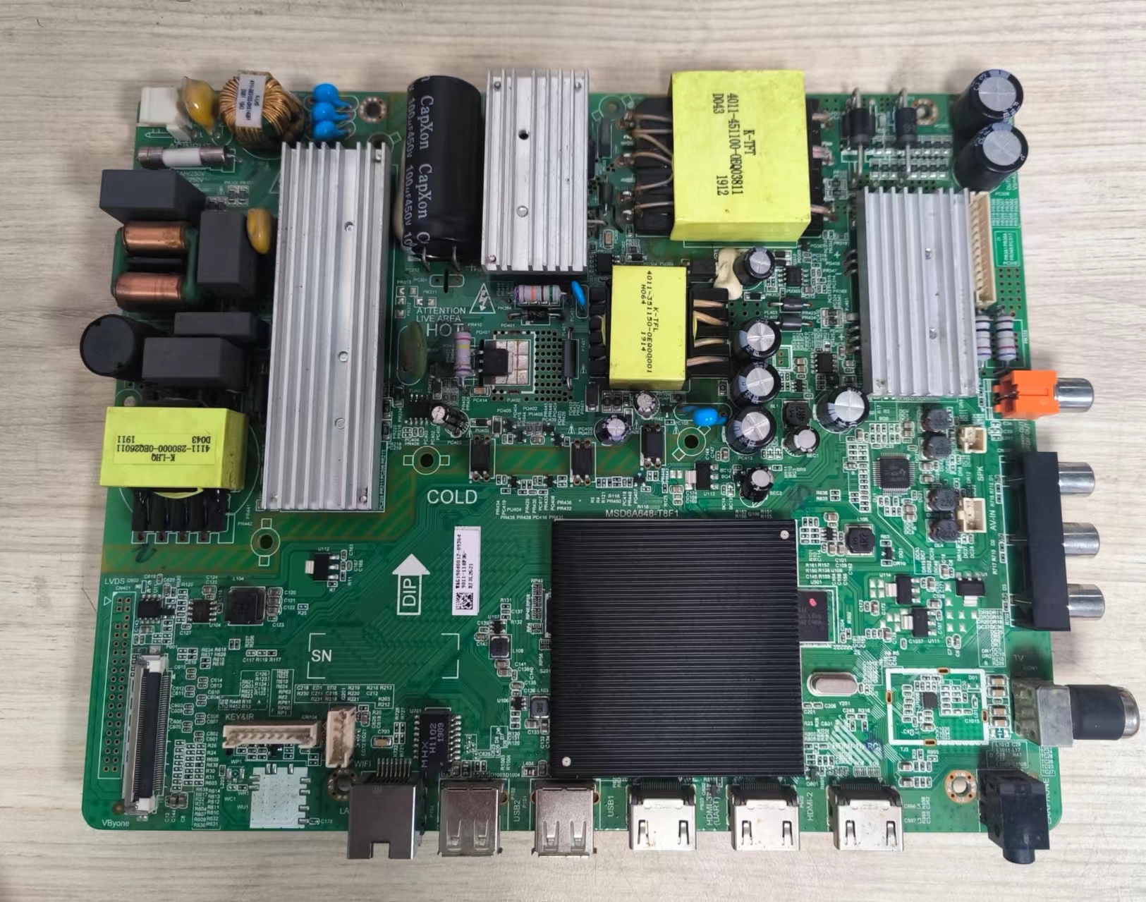 飞利浦55PUF6023/T3主板