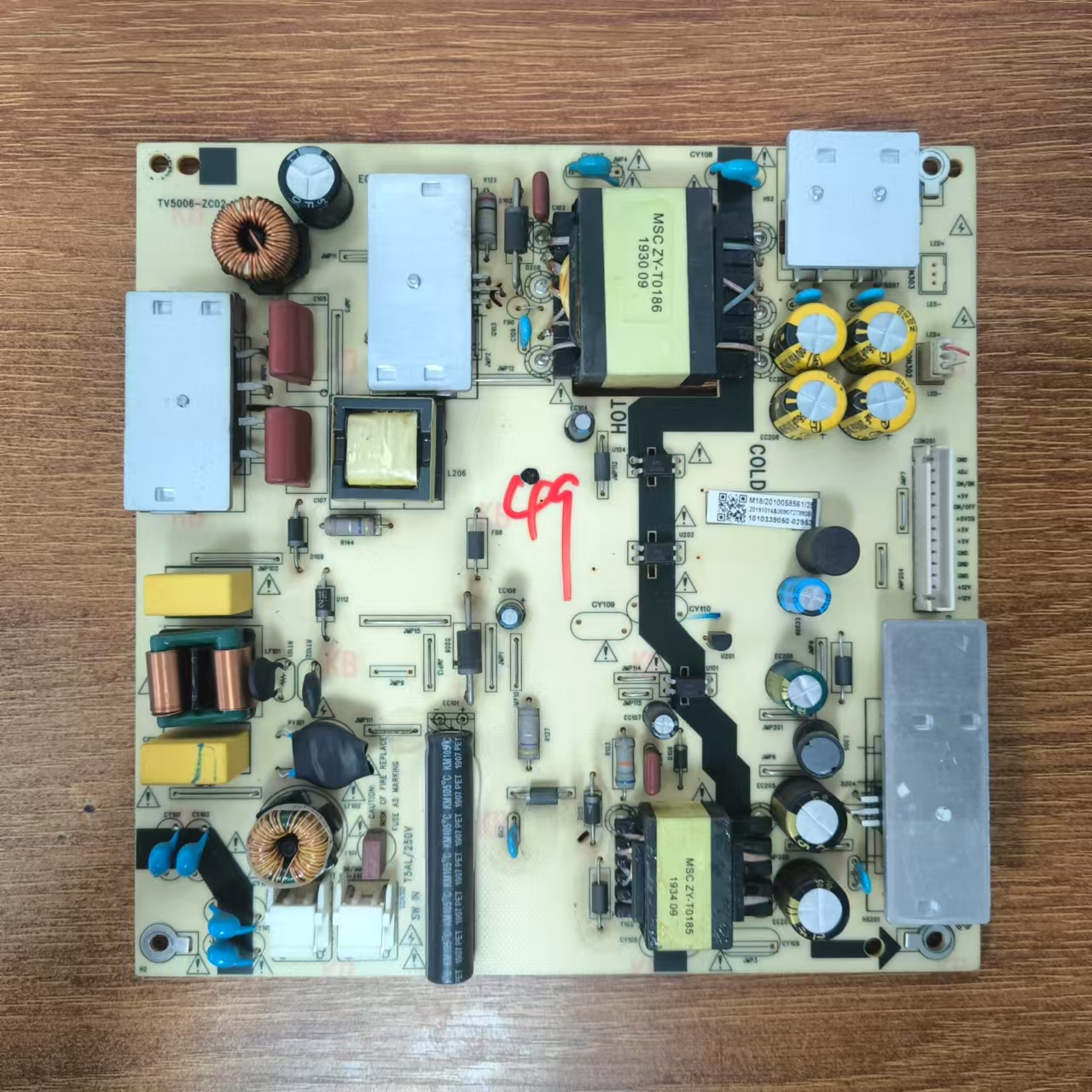 海尔 LE49H610G LE49AL88A71 电源板 TV5006-ZC02-02 0090727890B